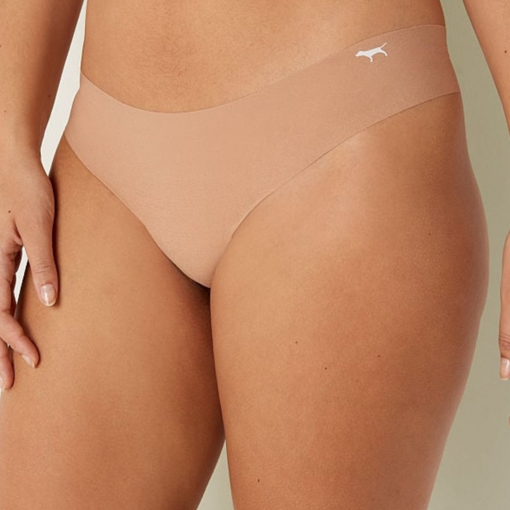 2 NWOT PINK Victoria’s Secret Thong Panty